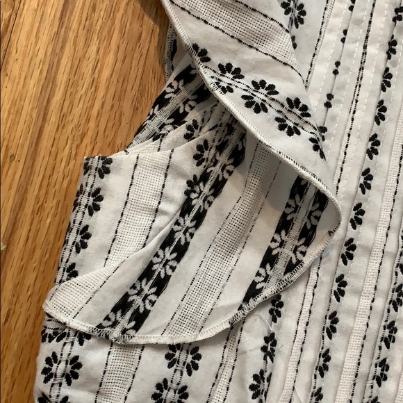 NWOT Hayden fringe cotton top S - Picture 4 of 6